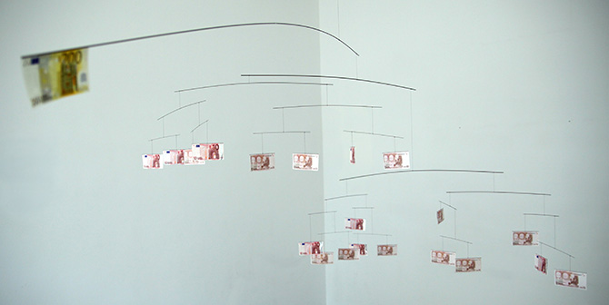 Das Geldkunst-Mobile Gleichgewichtsanalyse von Ralf Kopp
